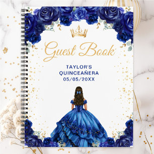 Livre d'or de Quinceañera de la Princesse Bleu Fon