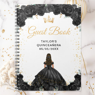 Livre d'or de Quinceañera de la Princesse Noire