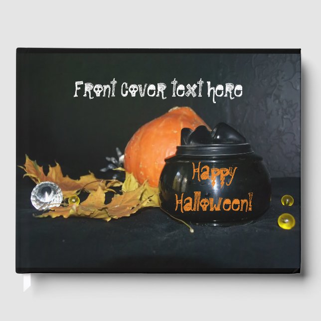 Livre D'or Décor Halloween (Recto)