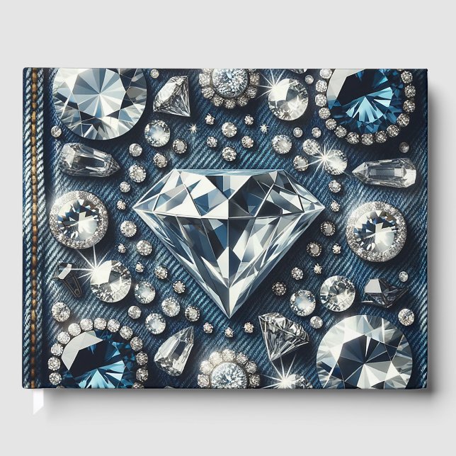 Livre D'or Denim & Diamonds Bling Gemstone Glam Jewes (Recto)