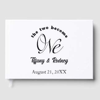 Livre D'or Deux minimalistes deviennent une mariée et un Mari