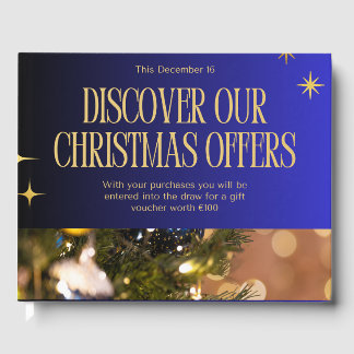 Livre D'or Discover Our Christmas Offers – Holiday Shopping 