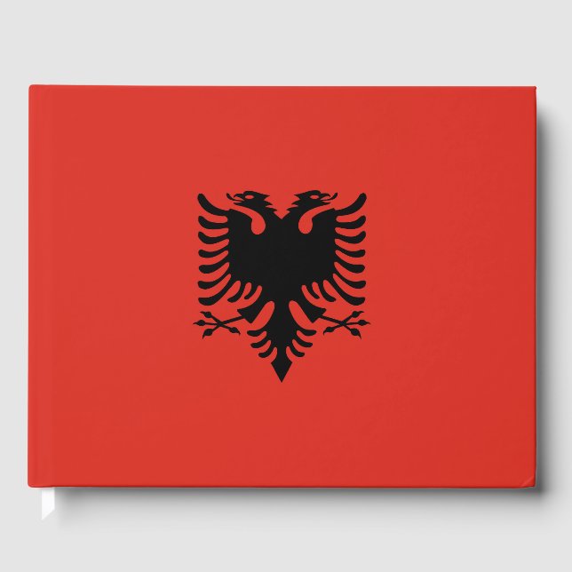 Livre D'or Drapeau albanais (Recto)