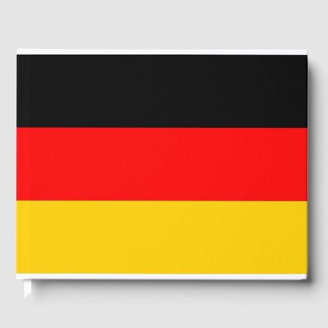 Livre D'or Drapeau Allemagne (Recto)