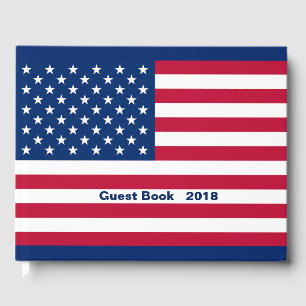 Livre D'or Drapeau Amérique Voyage pays américain