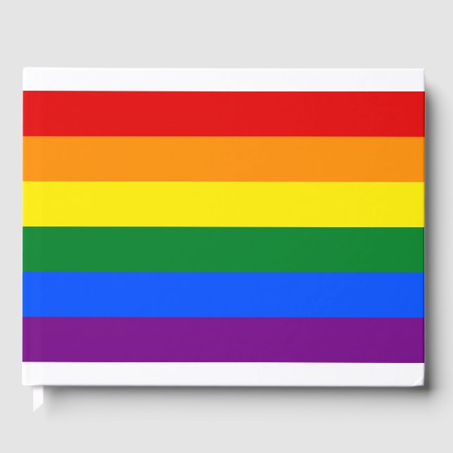 Livre D'or Drapeau arc-en-ciel (LGBT) (Recto)