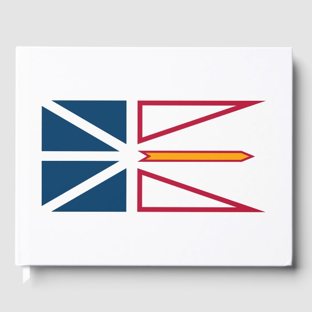 Livre D'or Drapeau de Terre-Neuve-et-Labrador (Canada) (Recto)