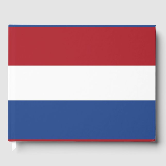 Livre D'or Drapeau des Pays-Bas (Recto)