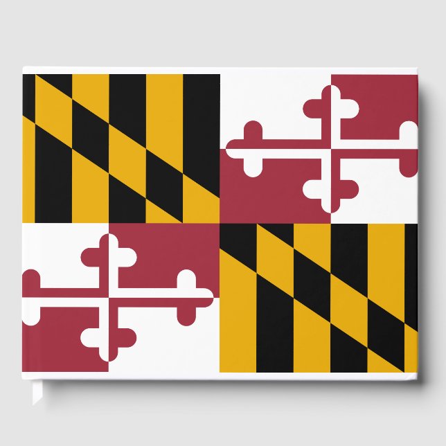 Livre D'or Drapeau d'État du Maryland (Recto)