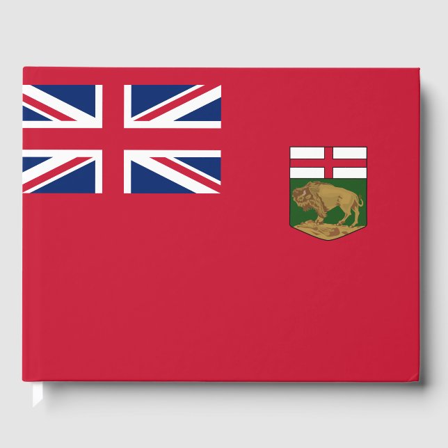 Livre D'or Drapeau Manitoba (Recto)