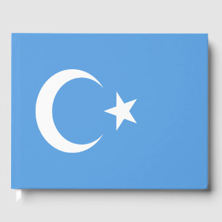 Livre D'or Drapeau ouïghour du Turkestan oriental
