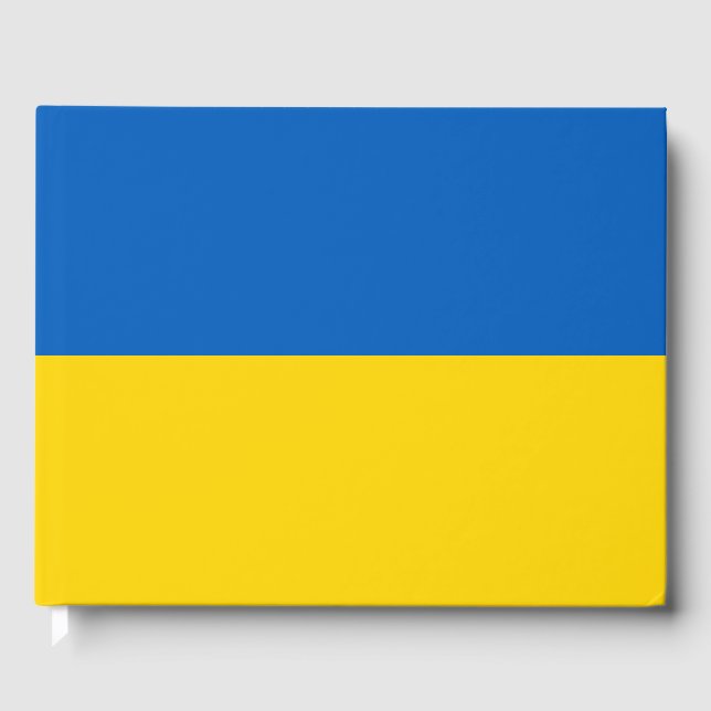 Livre D'or Drapeau ukrainien (Recto)