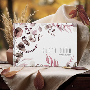 Livre D'or Dreamy Foliage Mariage Bourgogne ID817
