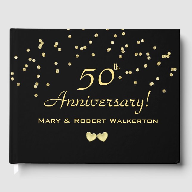 Livre d'or du 50e anniversaire du Mariage (Recto)
