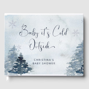 Livre d'or du baby shower des pins d'hiver