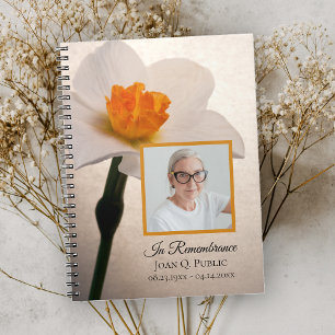 Livre d'or du mémorial funéraire de la jonquille b