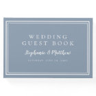 Dusty Blue Chic Simple minimaliste Mariage