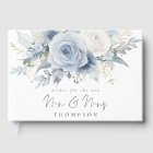Dusty Blue Florals souhaite la bienvenue à M. Mrs.