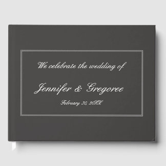 Livre d'or Elegant et Simple Mariage/Mariage