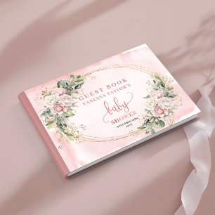Livre D'or Élégant Faire-Part Floral Eucalyptus