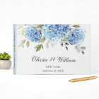 Élégant Mariage bleu Hydrangea Eucalyptus