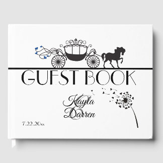 Livre D'or Élégant Mariage de cheval et de buggy