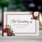 Élégant Mariage floral romantique