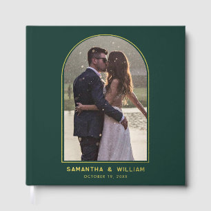 Livre D'or Élégant Mariage photo Arc moderne