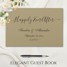 Élégant minimaliste moderne Mariage en bronze doré