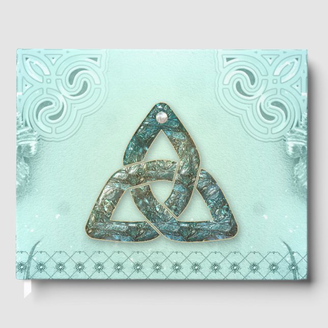 Livre D'or Élégant noeud céleste (Recto)