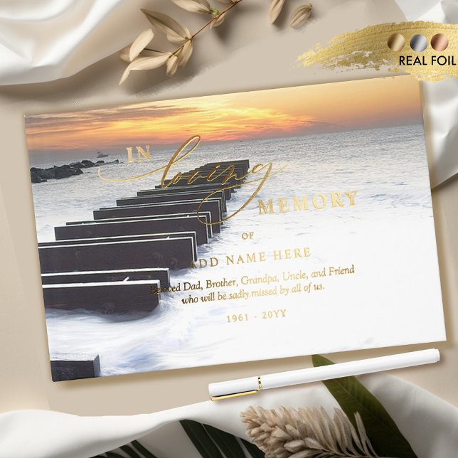 Livre D'or Élégant véritable huile dans l'amour Mémoire Sunse (Créateur téléchargé)