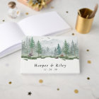 Elégante aquarelle Mariage forestier