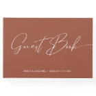 Élégante calligraphie moderne Mariage en terre cui