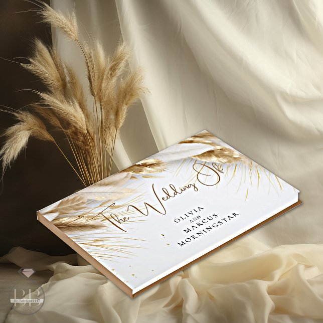 Livre D'or Élégante Pampa d'or de Bohême (Créateur téléchargé)