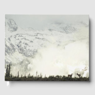 Livre D'or Elk at Grand Teton National Park Photographie