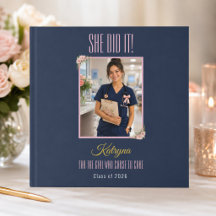 Elle a Réussi Infirmière Cadeau de Souvenir