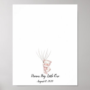 Livre d'or Empreinte de Petit Ours