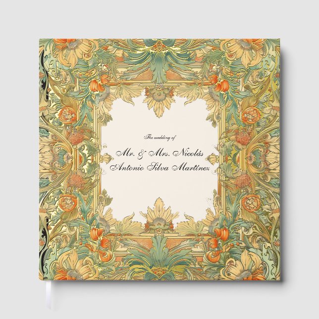 Livre D'or Enchantement Laurel & Filigree (Recto)