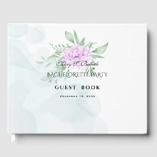 Livre D'or Enterrement de vie de jeune fille Rose Eucalyptus
