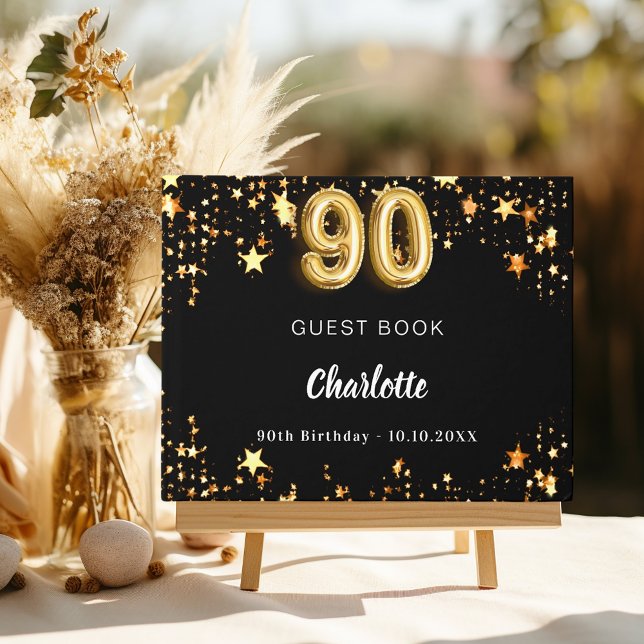 Livre D'or étoiles noires du 90e anniversaire (Créateur téléchargé)