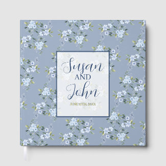 Livre D'or Faire-part de mariage moderne noir et blanc