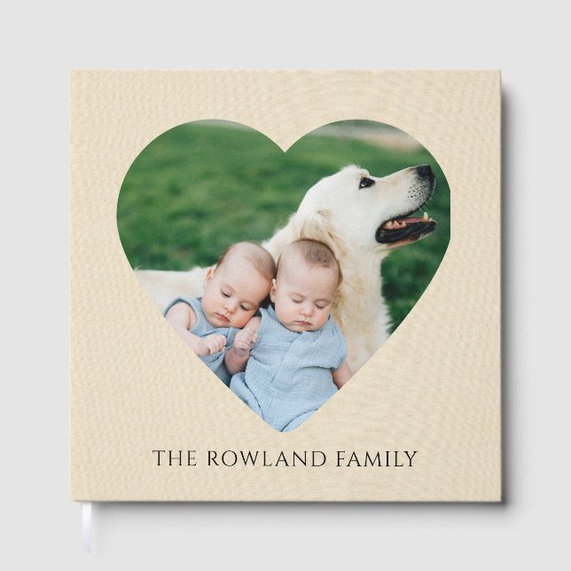 Livre D'or Family Photo Album Book (Recto)