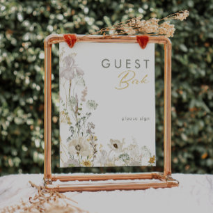 Livre d'or Fantaisiste de Fleur Sauvage