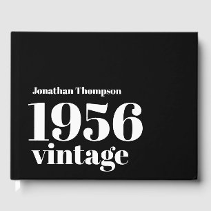 Livre D'or Fête d'anniversaire des 70 ans d'un homme noir de