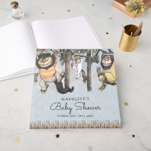 Livre D'or Fête de bébé "Où sont les bêtes féroces"
