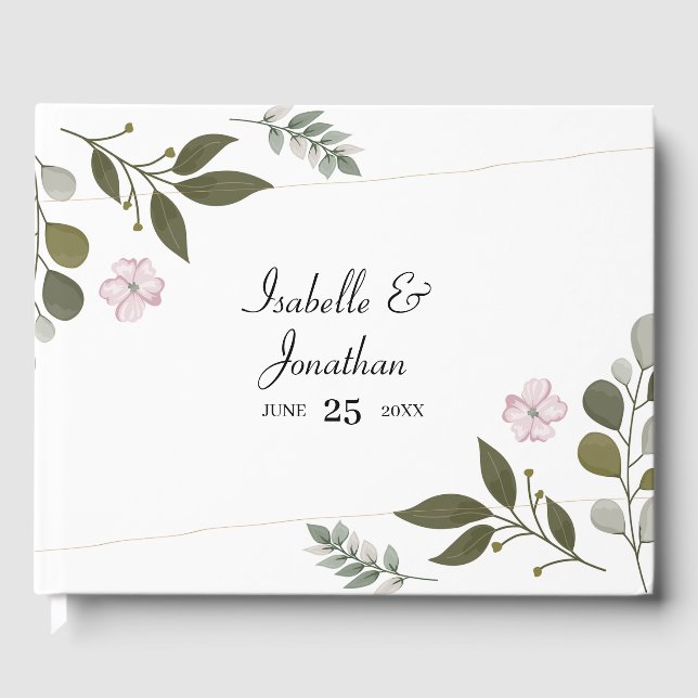 Livre D'or Feuille simple (Recto)