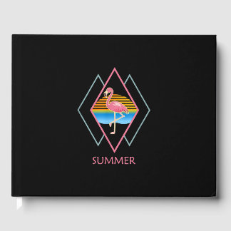 Livre D'or Flamant rose d'été amusant | Cute Flamant rose Lov