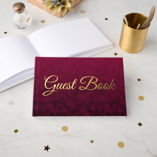 Livre D'or Fleur Écrasée