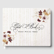 Fleur sauvage Aquarelle Florale Calligraphie Maria