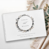 Fleur sauvage Boho Black Brown Automne Mariage